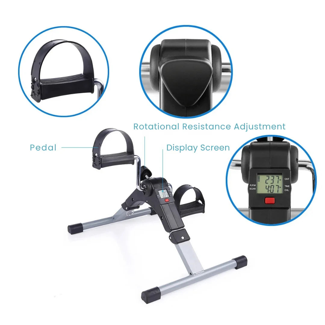 Foldable Mini Under Desk Exercise Bike