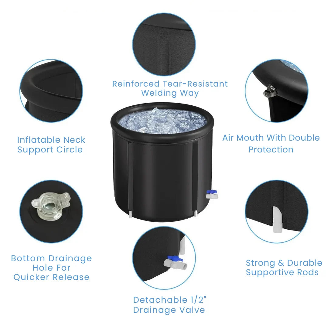 Ice Bath Tub Cold Plunge with Cover