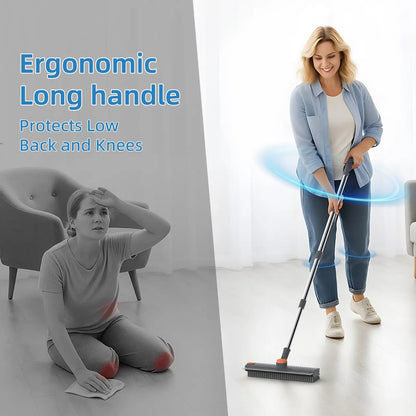 🧼 Heavy-Duty Floor Scrub Brush – Powerful Deep Cleaning for Stubborn Dirt, Tile & Grout