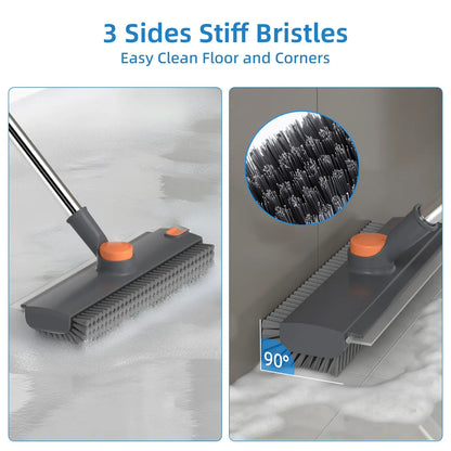 🧼 Heavy-Duty Floor Scrub Brush – Powerful Deep Cleaning for Stubborn Dirt, Tile & Grout